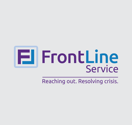 FrontLine Service New Name and Logo | Brand Identity | Mental Health