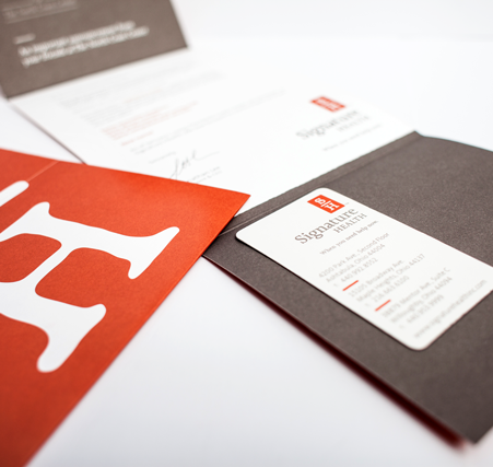 Signature Health Announcement | Branding