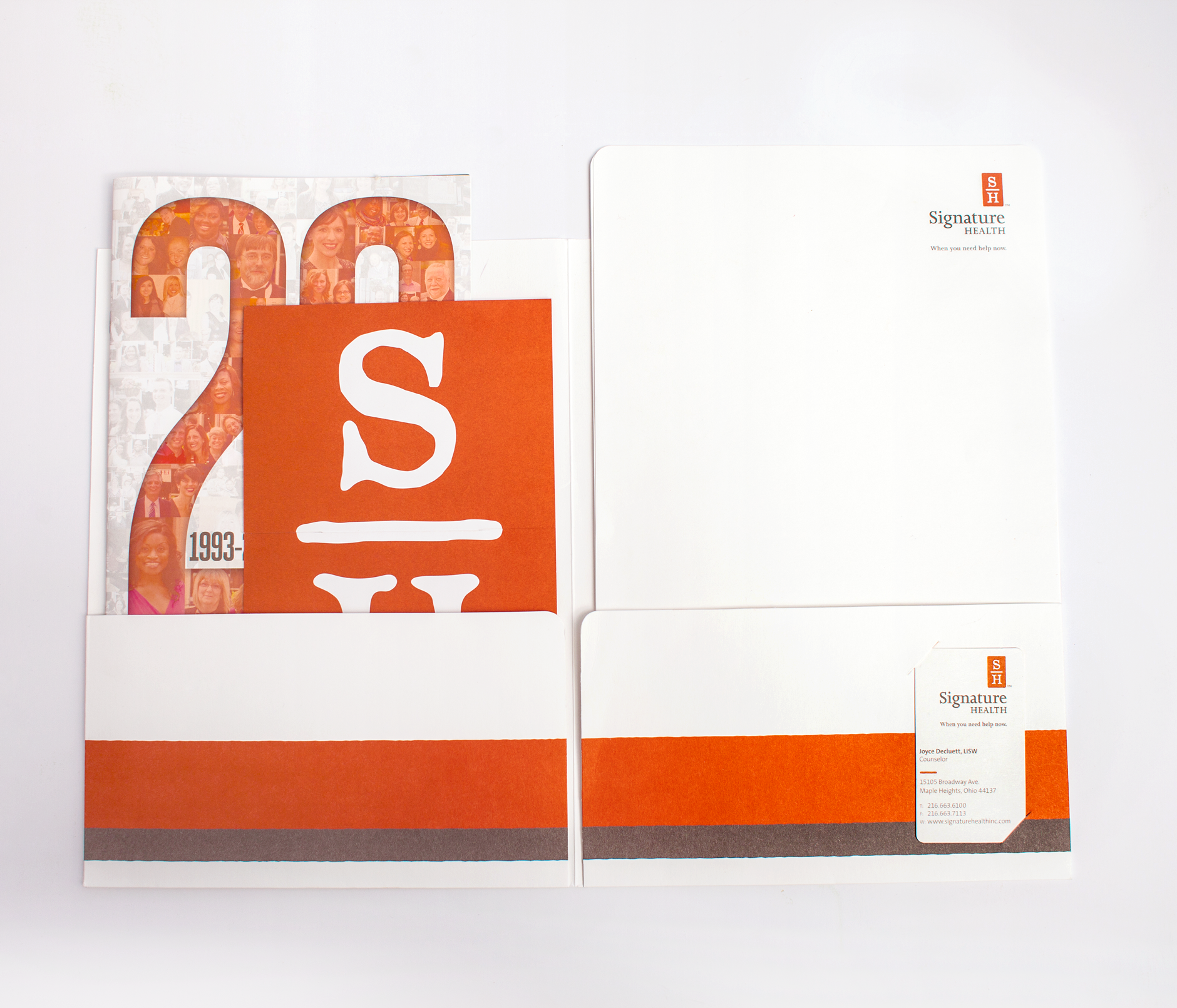 Signature Health Stationary Set | Branding