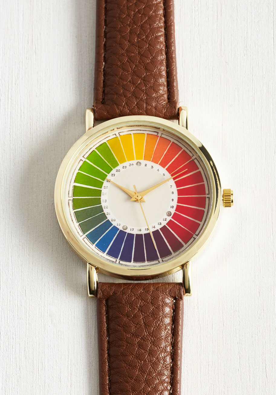 Reinventing the Color Wheel Watch - Modcloth - designRoom